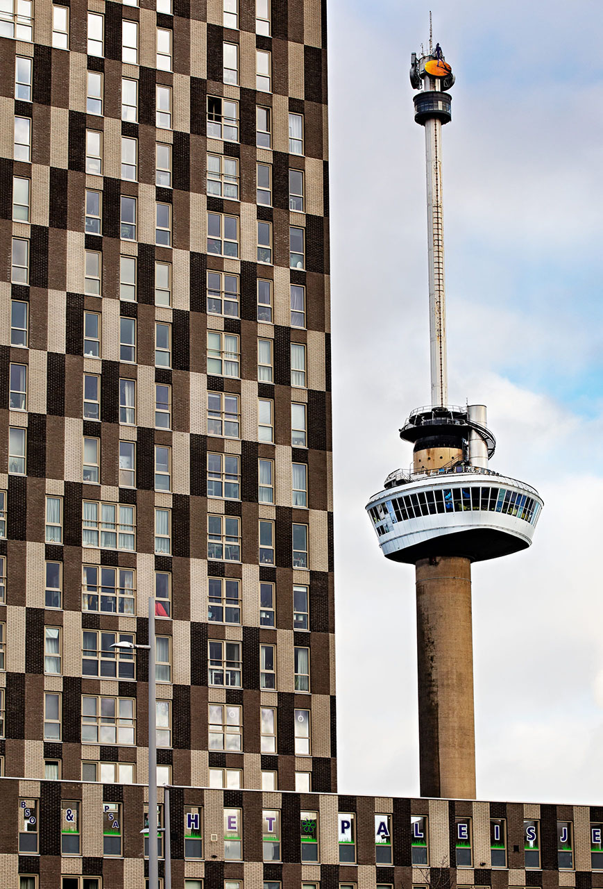 The Euromast in Rotterdam
